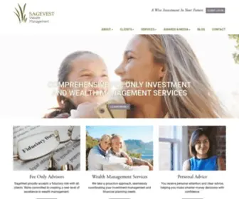 Sagevestwealth.com(Fiduciary Investment Advisors in McLean) Screenshot