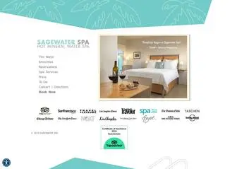 Sagewaterspa.com(Sagewater Spa) Screenshot