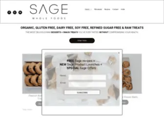 Sagewholefoods.com(Sage Whole Foods) Screenshot