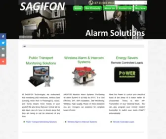 Sagifon.co.za(Wireless Alarm) Screenshot