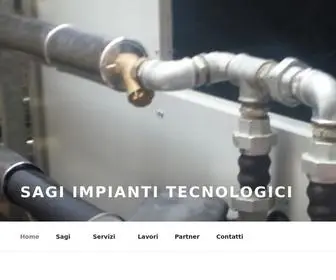 Sagimpiantitecnologici.com(Sagi Impianti Tecnologici) Screenshot