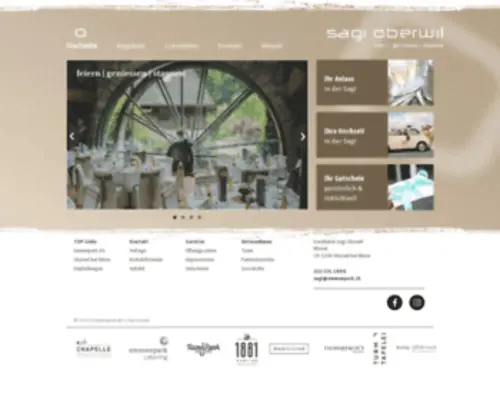 Sagioberwil.ch(Startseite) Screenshot