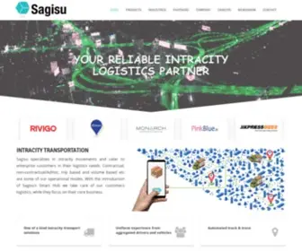 Sagisu.in(Your Reliable Intra City Logistics Partner) Screenshot