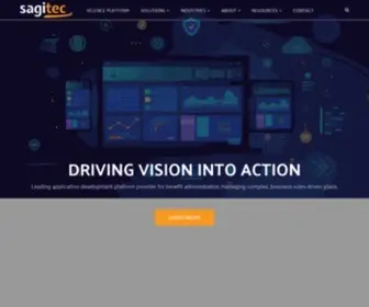 Sagitec.com(Benefit Administration Solutions) Screenshot