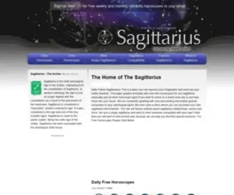 Sagittarius.com(Free Horoscopes) Screenshot