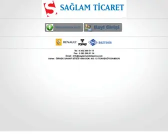 Saglamyedekparca.com(Saglamyedekparca) Screenshot