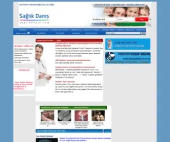 Saglikdanis.com(Sağlık) Screenshot