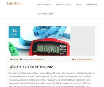 Saglikform.com(SağlıkForm) Screenshot