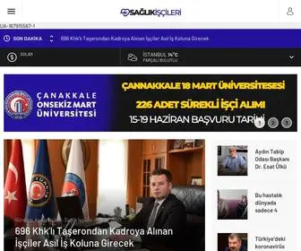 Saglikiscileri.com(Sağlık İşçileri) Screenshot