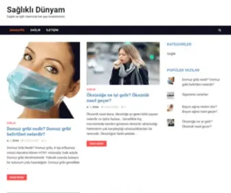 Sagliklidunyam.com(Sağlık) Screenshot