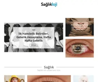 Saglikloji.com(Sağlıkloji) Screenshot