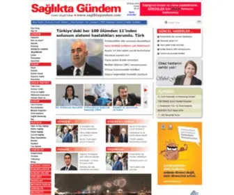 Sagliktagundem.com(Sağlıkta Gündem) Screenshot