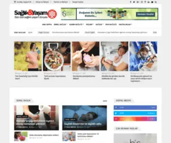 Saglikveyasamsitesi.com(Sağlık) Screenshot