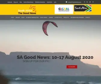 Sagoodnews.co.za(SA Good News) Screenshot