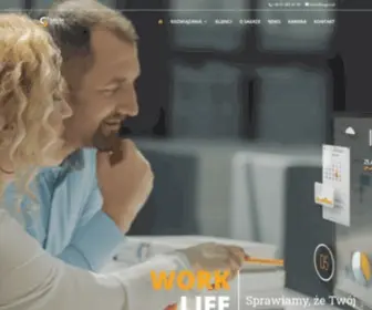 Sagra.pl(Aplikacje biznesowe dla Twojej firmy Sagra Technology) Screenshot