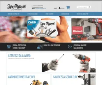 Sagramagazzini.it(Sagra Magazzini) Screenshot