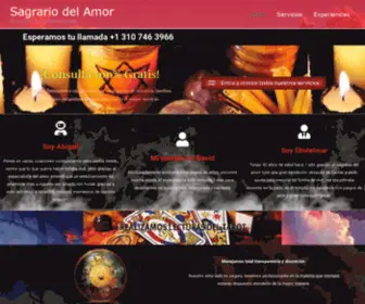 Sagrariodelamor.com(Te ayudamos a mejorar tu vida) Screenshot