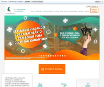 Sagreshoteis.com.br(Hotéis) Screenshot
