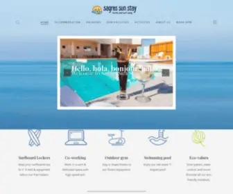 Sagressunstay.com(Sagres Sun Stay) Screenshot