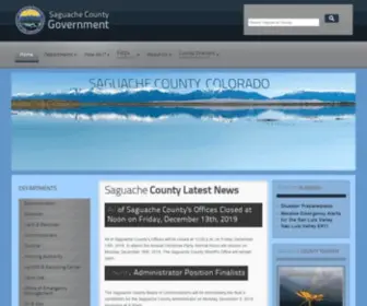 Saguachecounty.net(Saguache County) Screenshot