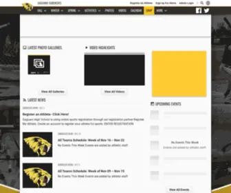 Saguaroathletics.com(WordPress) Screenshot