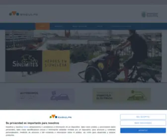 Sagulpa.com(Página web de la Sociedad Municipal de Aparcamientos de Las Palmas de Gran Canaria (Sagulpa)) Screenshot