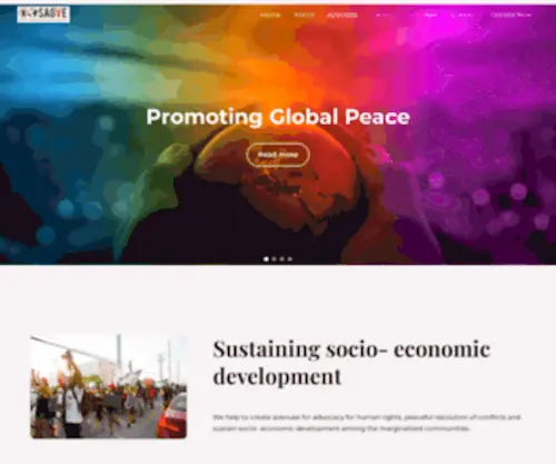 SagVe.com(Promoting global peace) Screenshot