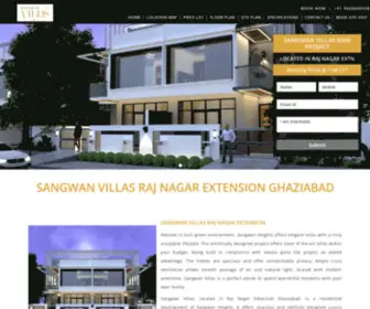 Sagwanvillas.com(Sangwan Villas Raj Nagar Extension) Screenshot