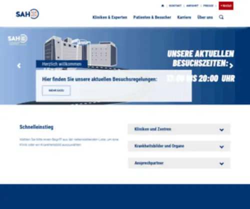 Sah-Eschweiler.de(Krankenhaus Eschweiler) Screenshot
