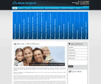 Sahaj.com(Atlas Surgical) Screenshot