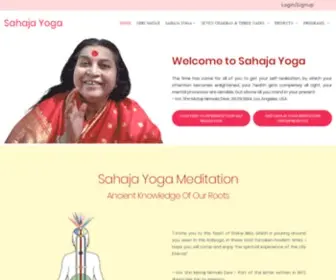Sahajayoga.org.in(Sahaja Yoga) Screenshot