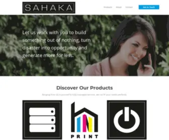 Sahaka.com(SAHAKA) Screenshot