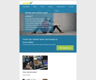 Sahamok.com(Belajar Investasi untuk Pemula) Screenshot