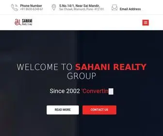 Sahanirealtygroup.com(REALTY GROUP) Screenshot