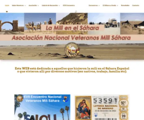 Sahara-Mili.net(La Mili en el Sáhara) Screenshot