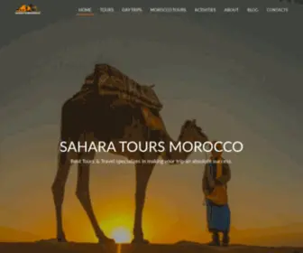 Sahara-Tours-Morocco.com(Sahara Tours Morocco Desert Tours from Marrakech Desert Fes) Screenshot