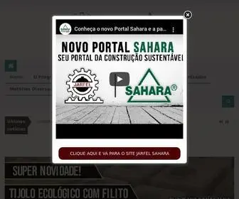 Sahara.com.br(Portal da Constru) Screenshot
