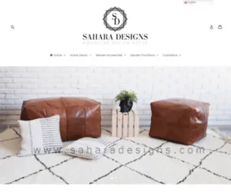 Saharadesigns.com(Moroccan tile) Screenshot