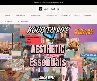 Saharafun.com(Women's Online Clothes&Fashion Shopping) Screenshot