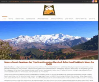 Saharagatetours.com(Morocco Tours) Screenshot