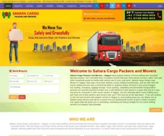 Saharapackersmovers.in(Sahara Cargo Packers And Movers Nagpur) Screenshot