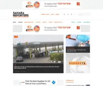 Saharareporters.com(Nigeria) Screenshot