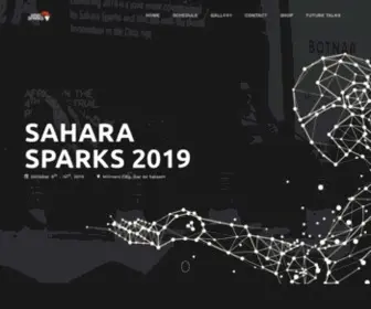 Saharasparks.com(Sahara Sparks 2020) Screenshot