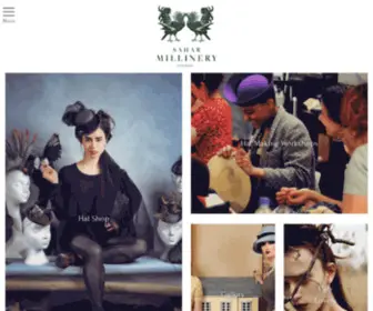 Saharmillinery.co.uk(Sahar Millinery) Screenshot