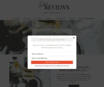 Saharreviews.com(Sahar Reviews) Screenshot