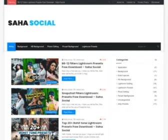 Sahasocial.com(Saha Social) Screenshot