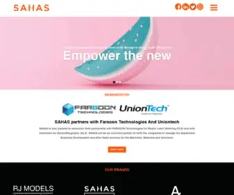 Sahassoftech.com(Sahas Softech) Screenshot