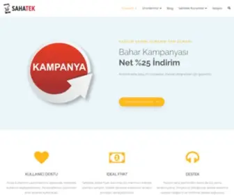 Sahatek.com.tr(Sahatek Yazılım) Screenshot
