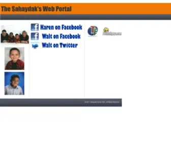 Sahaydak.com(Sahaydak Family Web Home) Screenshot