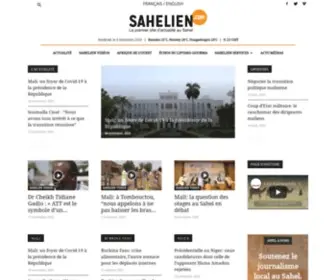 Sahelien.com(Sahelien) Screenshot